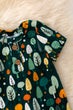 🎍Bamboo made tree printed baby romper