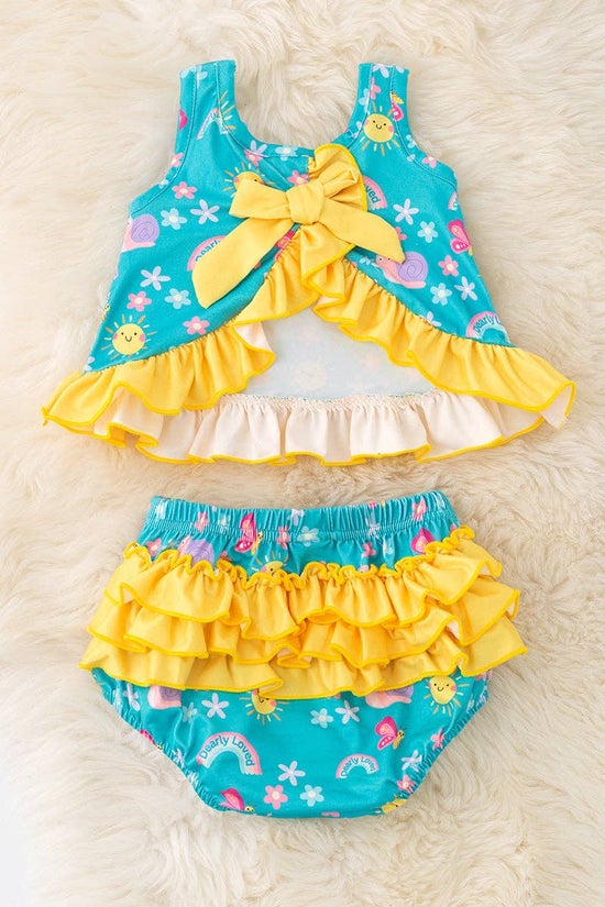 Dearly Loved/sweet summer diaper set.