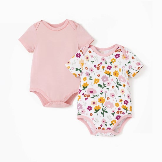 Bamboo Baby Boy Solid&Printed Rompers