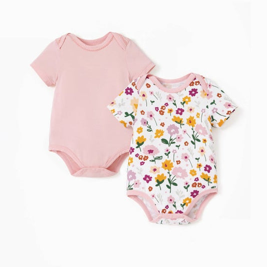 Bamboo Baby Boy Solid&Printed Rompers