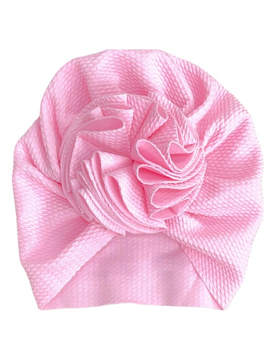RUFFLE TURBAN FOR BABY, MIX COLORS.